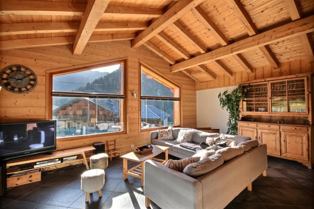 Chalet Individuel -Sauna - Wifi- Saint Jean D'Aulps - 14 Personnes - Chalet Coffy ภายนอก รูปภาพ