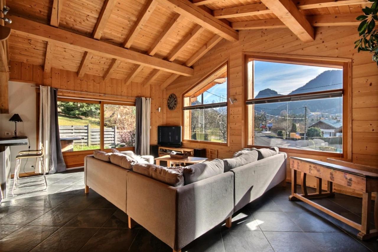 Chalet Individuel -Sauna - Wifi- Saint Jean D'Aulps - 14 Personnes - Chalet Coffy ภายนอก รูปภาพ